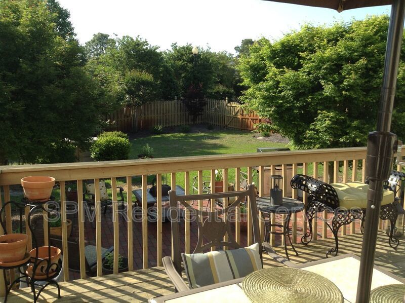 Fenced in backyard, Lawncare included property image