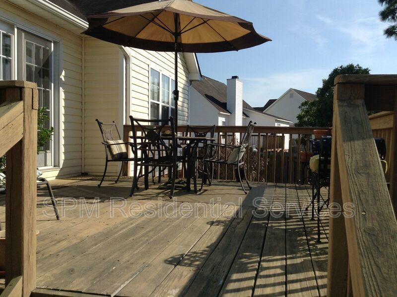 Fenced in backyard, Lawncare included property image