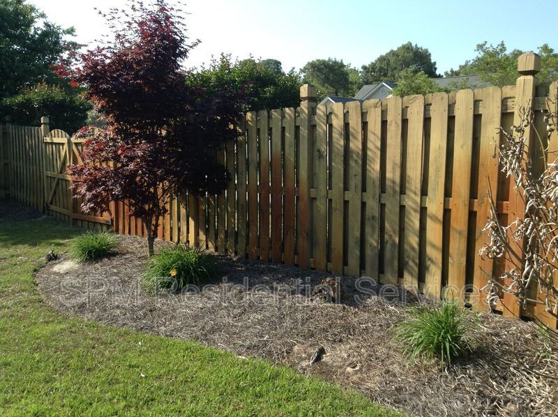 Fenced in backyard, Lawncare included property image