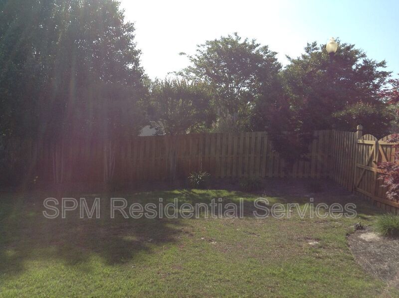 Fenced in backyard, Lawncare included property image