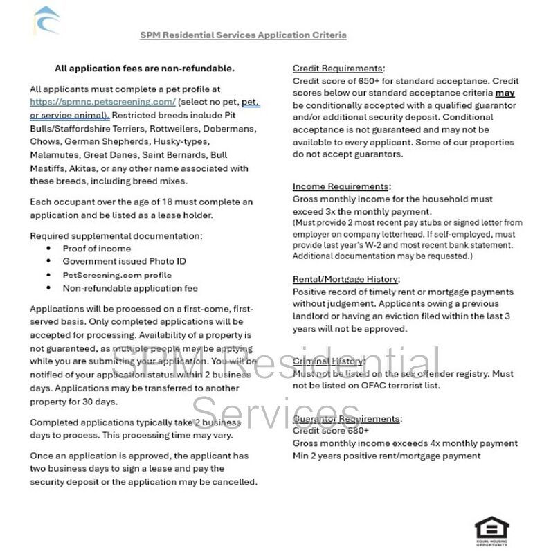 Fenced in backyard, Lawncare included property image